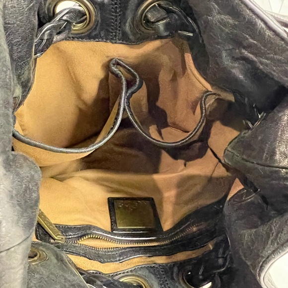 Kooba Carla Black Leather Hobo Shoulder Bag - Picture 6 of 6